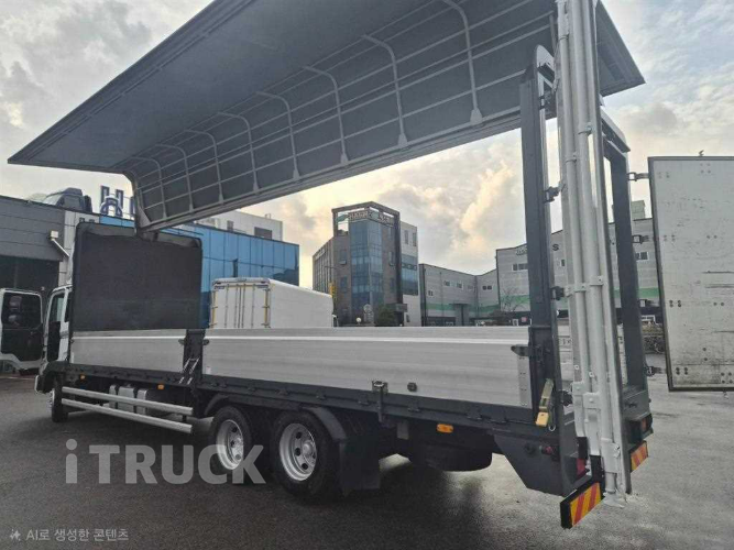 현대 메가트럭 280 후축 윙바디 5톤 수동 9