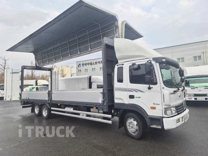 현대 메가트럭 280 후축 윙바디 5톤 수동 7