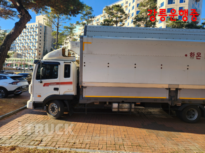 현대 메가트럭 250 후축 냉장윙 5톤 수동