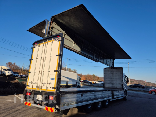 볼보 FH 500 후축 윙바디 21톤 오토 8