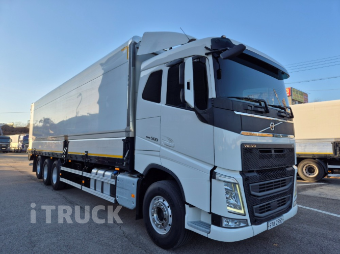 볼보 FH 500 후축 윙바디 21톤 오토 2