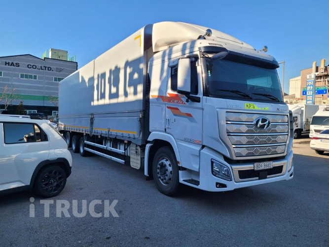 현대 엑시언트 프로 350 후축 윙바디 9.5톤 수동 2