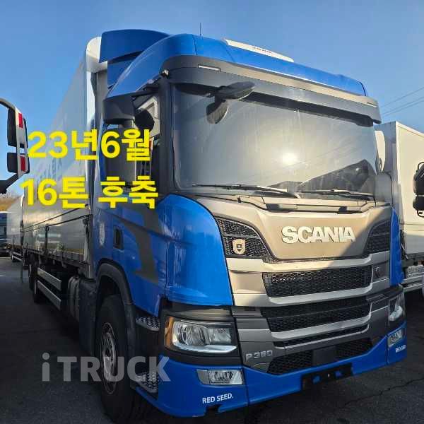 스카니아 P 360 후축 윙바디 16톤 오토 리타더 1
