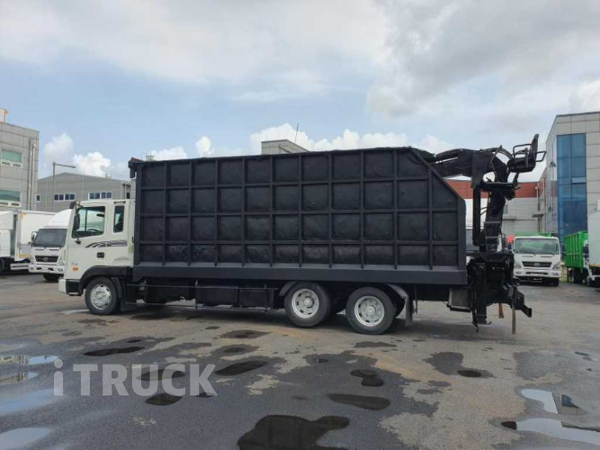 현대 메가트럭 집게차 250 2톤 수동 없음(순정) 6