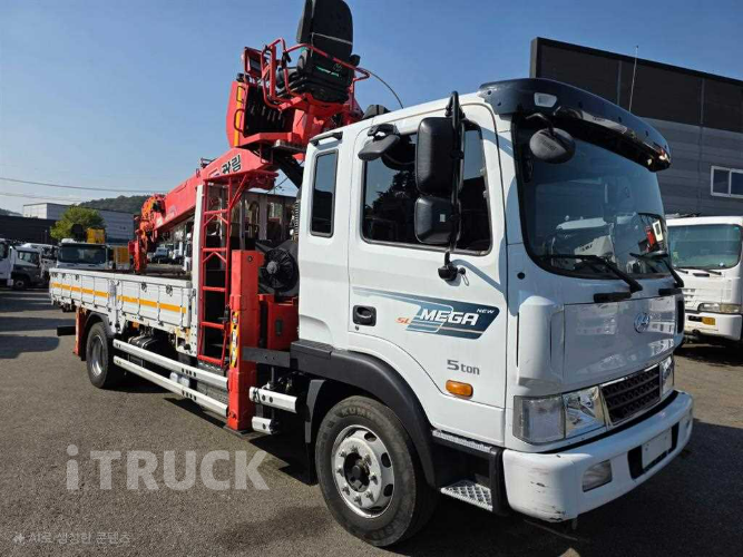 현대 카고크레인 광림 2306 마이너스 메가트럭 5톤 2