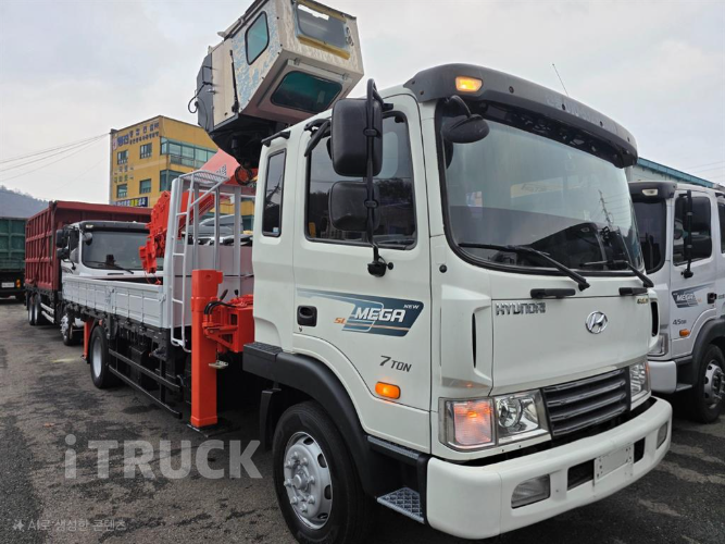 현대 카고크레인 없음(순정) 메가트럭 7톤 2