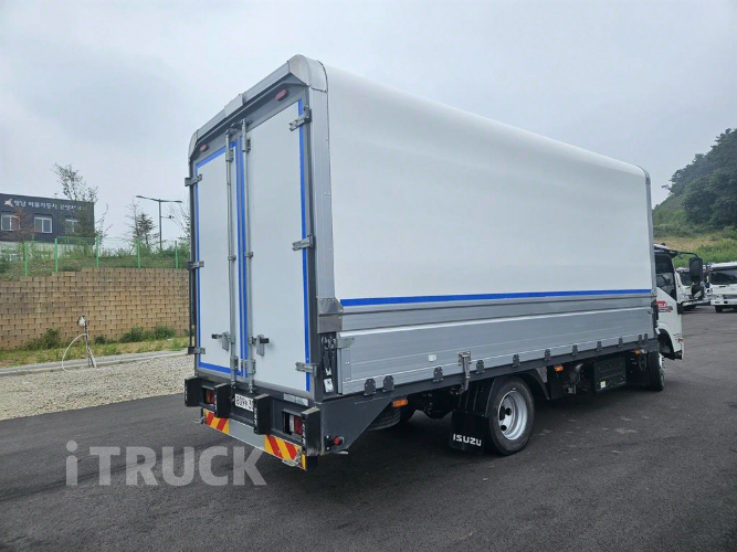 이스즈 엘프 3.5톤 광폭 윙바디 숏캡(일반캡, 표준캡) 3