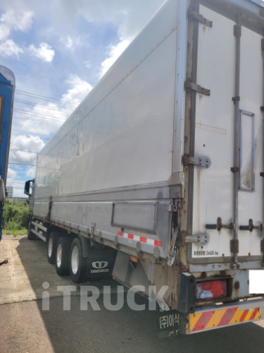 타타대우 프리마 320 후축 윙바디 14톤 수동 4