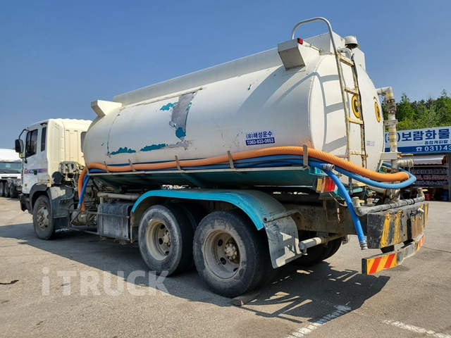 현대 살수차 트라고 수동 2