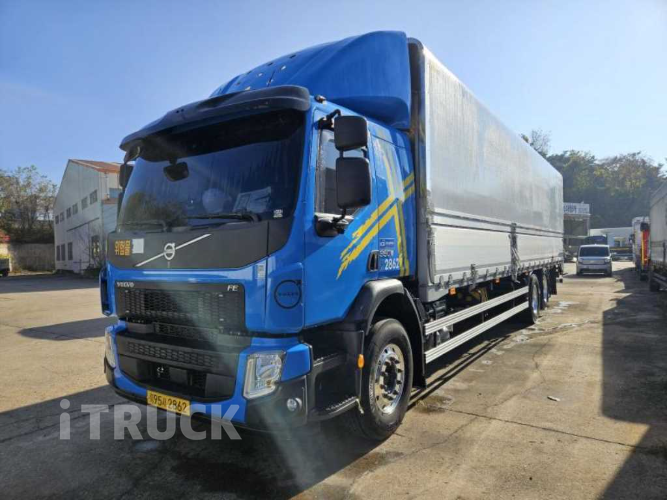 볼보 FE 350 후축 윙바디 10.5톤 오토