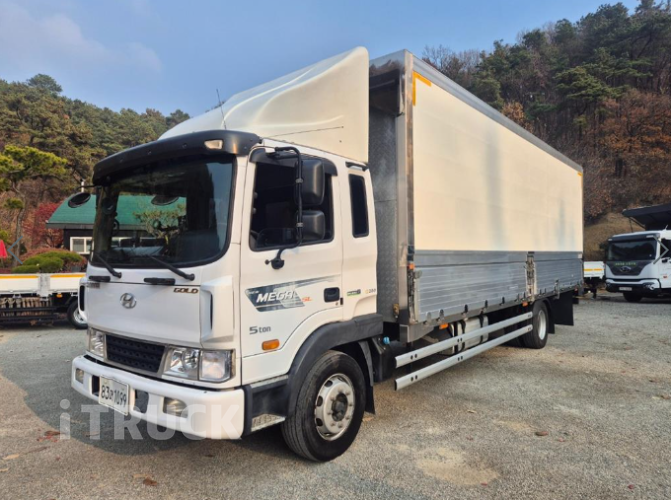 현대 메가트럭 280 단바리 윙바디 5톤 수동