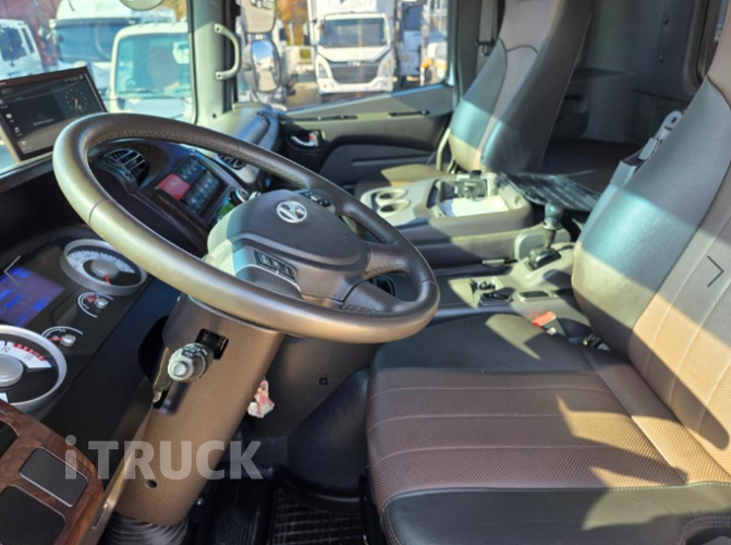 현대 메가트럭 단바리 냉동탑 5톤 수동 12