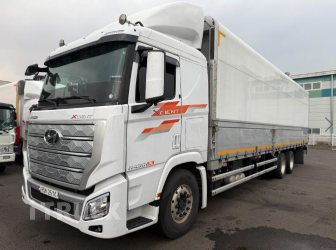 현대 엑시언트 430 단바리 윙바디 13톤 오토