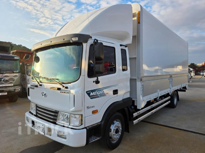 현대 메가트럭 280 단바리 윙바디 5톤 수동