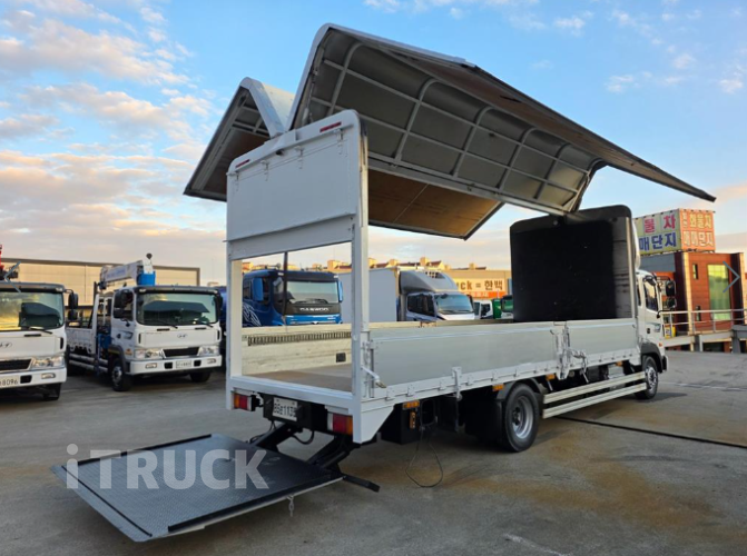 현대 메가트럭 280 단바리 윙바디 5톤 수동 10