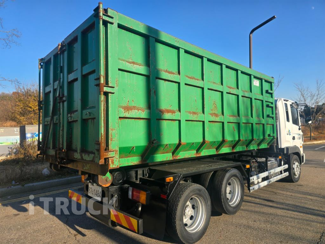 현대 메가트럭 암롤 5톤 수동 앞축 6