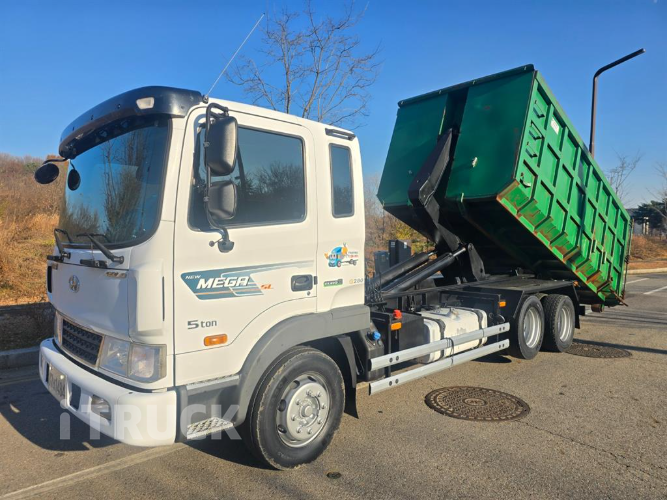 현대 메가트럭 암롤 5톤 수동 앞축 7