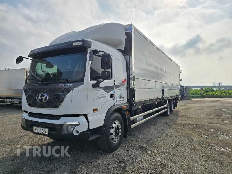 현대 파비스 325 후축 항온항습윙 9.5톤 오토 0