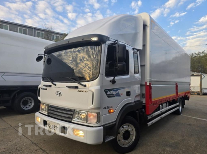 현대 메가트럭 280 단바리 윙바디 4.5톤 수동