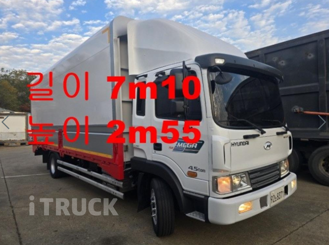 현대 메가트럭 280 단바리 윙바디 4.5톤 수동 2