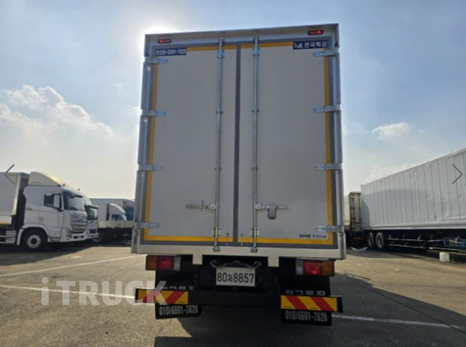 현대 메가트럭 280 단바리 익스하이탑 5톤 수동 5