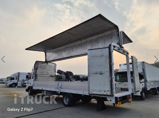 현대 메가트럭 250 단바리 윙바디 5톤 수동 10