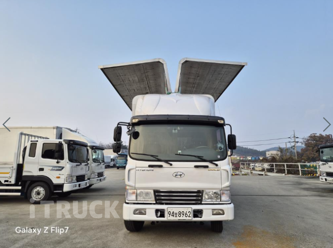 현대 메가트럭 250 단바리 윙바디 5톤 수동 9