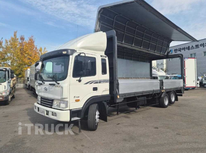 현대 메가트럭 250 후축 윙바디 5톤 수동 8