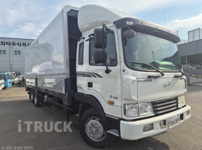 현대 메가트럭 250 후축 윙바디 5톤 수동 2