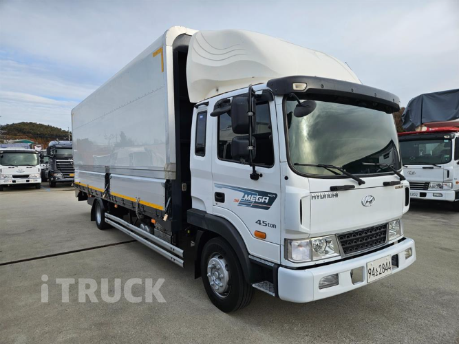 현대 메가트럭 280 단바리 윙바디 4.5톤 수동