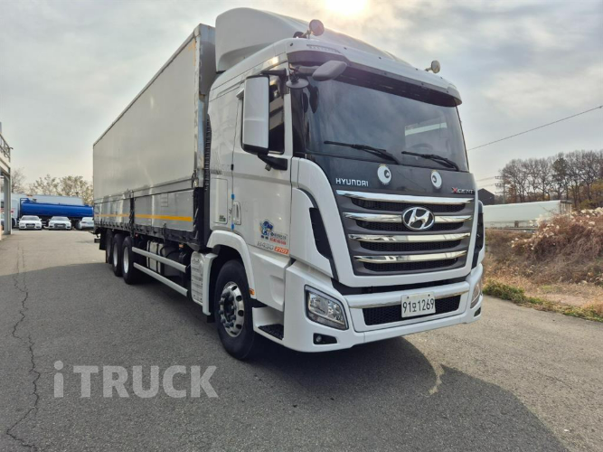 현대 엑시언트 430 후축 윙바디 18톤 오토 1