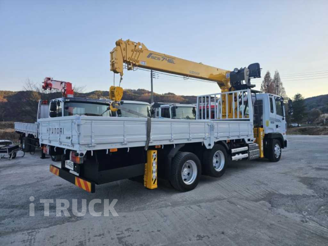 현대 카고크레인 없음(순정) 메가트럭 7.5톤 3