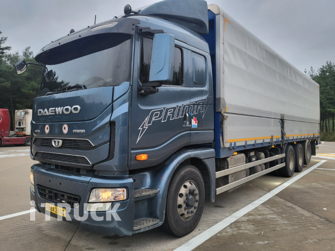 타타대우 프리마 고하중 480 후축 윙바디 16톤 오토 2