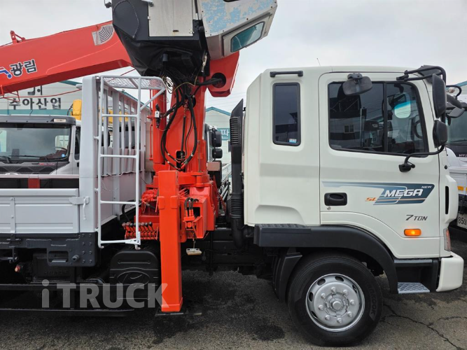 현대 카고크레인 없음(순정) 메가트럭 5톤 7