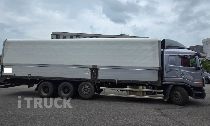 타타대우 프리마 460 앞축 윙바디 17톤 오토