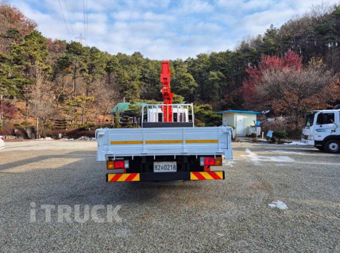 현대 카고크레인 광림 메가트럭 5톤 4