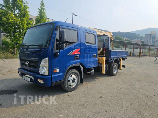 현대 카고크레인 수산중공업 올뉴마이티 2.5톤