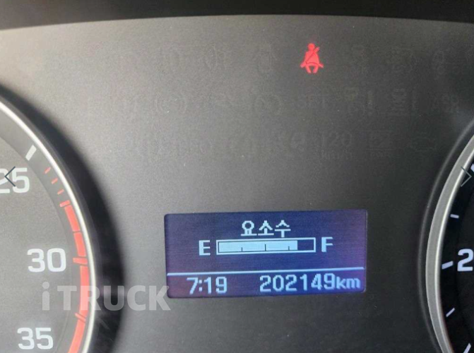 현대 카고크레인 수산중공업 올뉴마이티 5톤 12