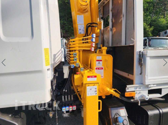 현대 카고크레인 수산중공업 올뉴마이티 5톤 7