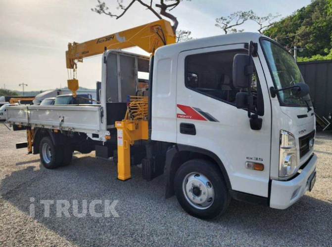 현대 카고크레인 수산중공업 올뉴마이티 5톤 1