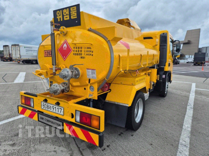 현대 버큠로리 올뉴마이티 스텐탱크 3,300L 수동 4