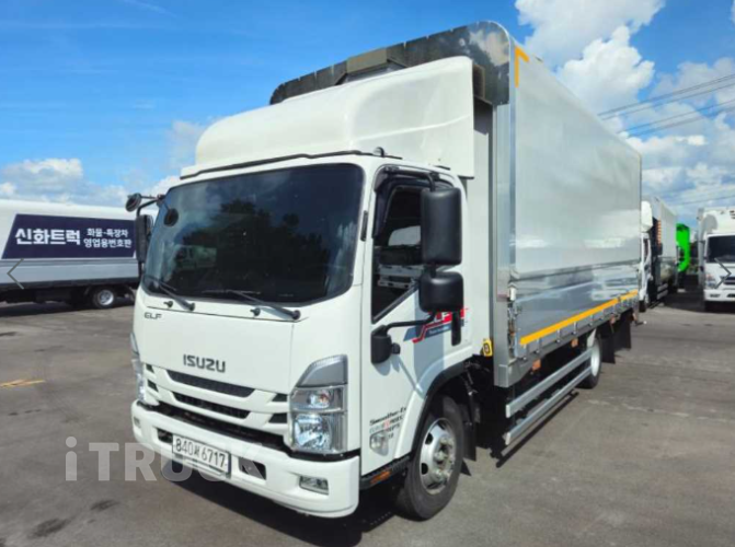 이스즈 엘프 3.5톤 윙바디 슬리퍼캡(더블캡, 크루캡)