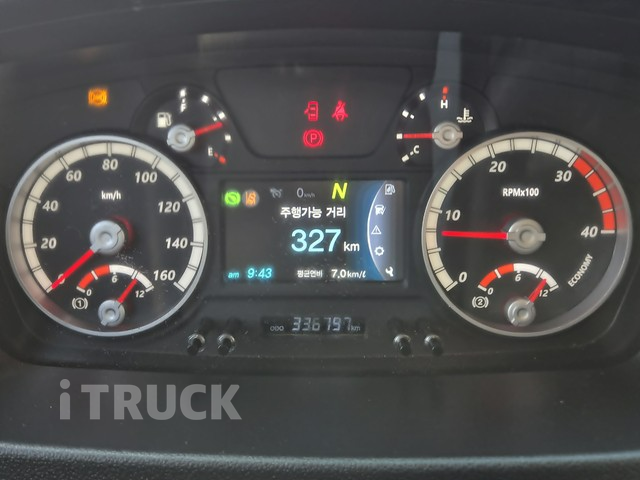 타타대우 더쎈 4톤 광폭 카고 데이캡(슈퍼캡, 킹캡) 9