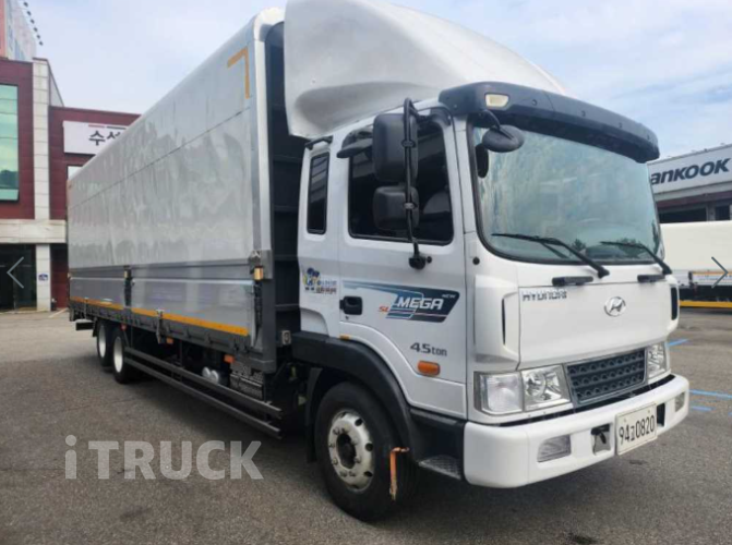 현대 메가트럭 280 후축 윙바디 5톤 수동 1