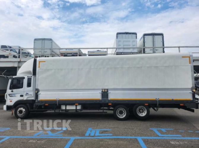 현대 메가트럭 280 후축 윙바디 5톤 수동 5