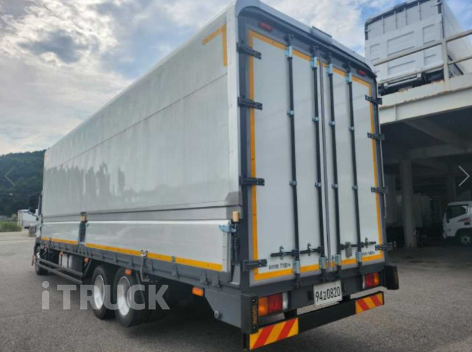 현대 메가트럭 280 후축 윙바디 5톤 수동 4