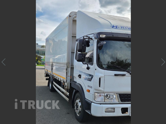 현대 메가트럭 280 단바리 윙바디 5톤 수동 4