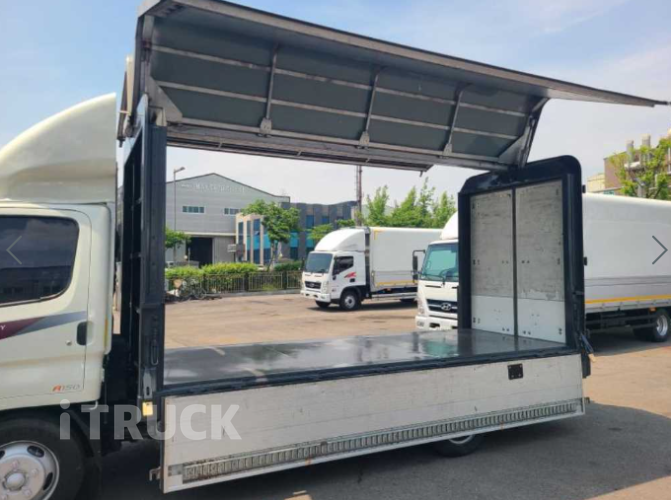 현대 마이티큐티 2.5톤 윙바디 8