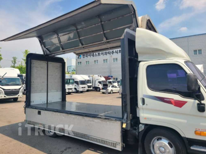 현대 마이티큐티 2.5톤 윙바디 9