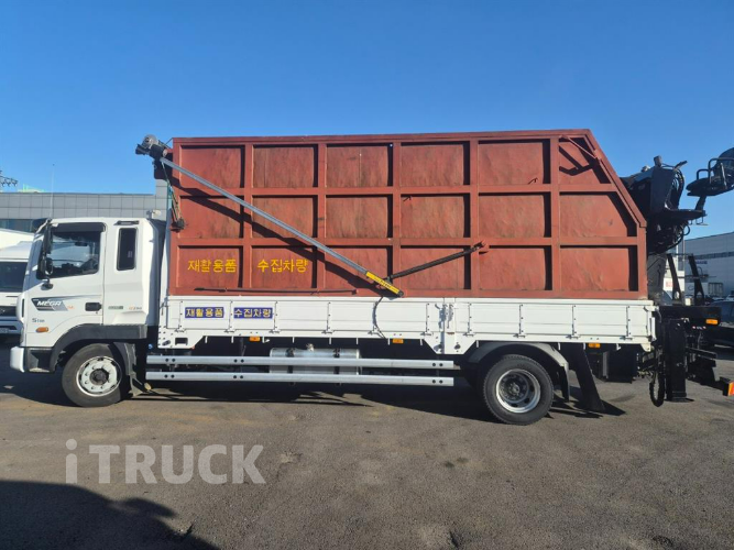 현대 메가트럭 집게차 280 5톤 수동 히아브10000 4